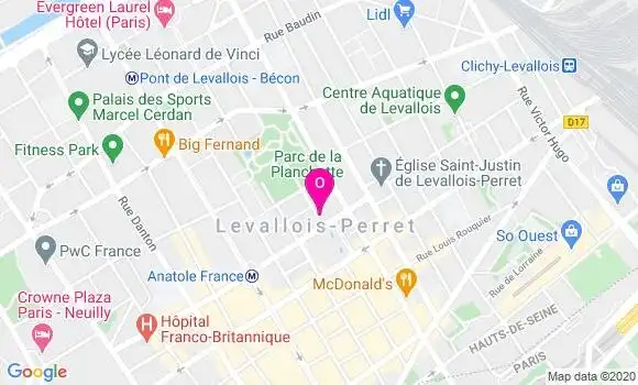 Localisation Francoise Bois Parriaud