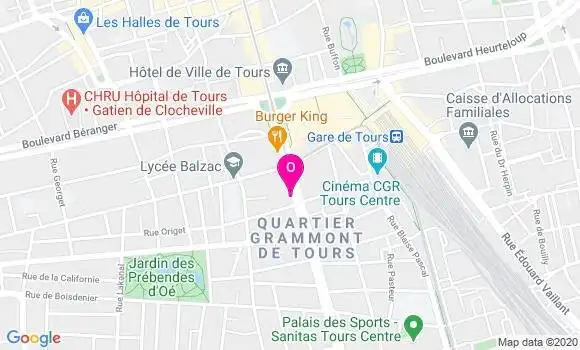 Localisation Amandine De Maisonneuve
