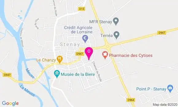 Localisation Martine Evrard