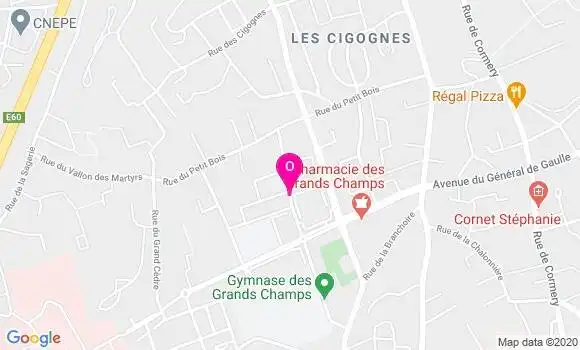 Localisation Frederique Arreckx