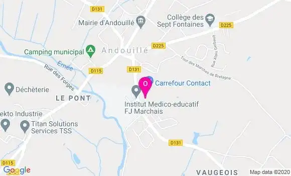 Localisation Justine Barre