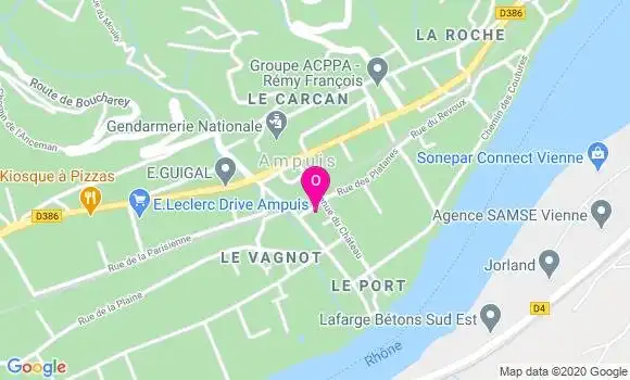 Localisation Aurore Jarze