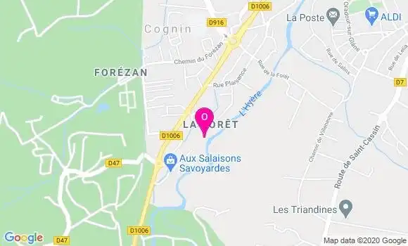 Localisation Sandrine Maurel Louis