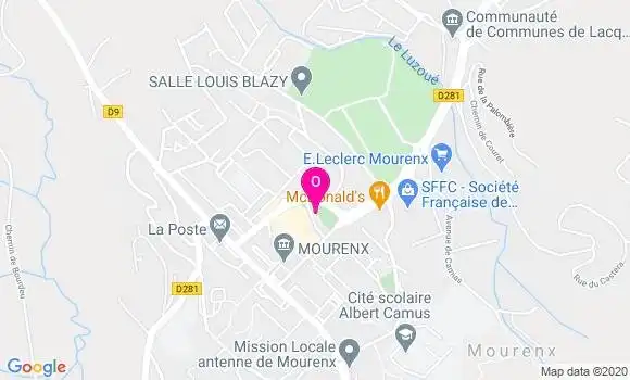 Localisation Marie Helene Lanusse Loustalot