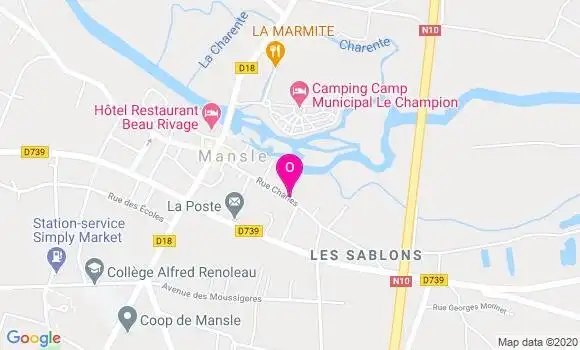 Localisation Valerie Louche Teissandier