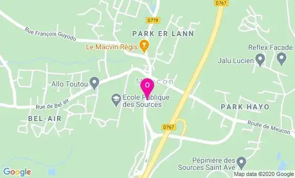 Localisation Agnes Boucher Vicq