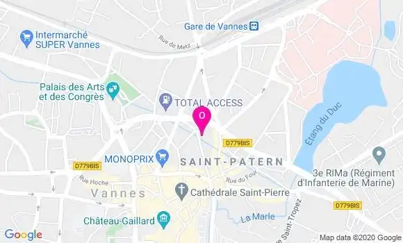 Localisation Corine Charraud