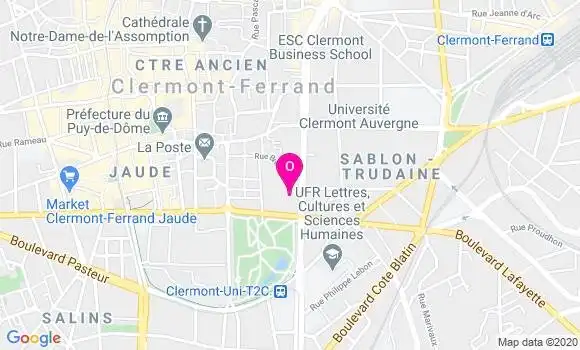 Localisation Louise Lefort