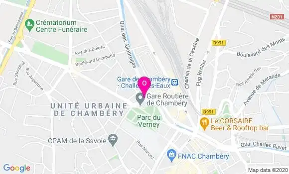Localisation Mathilde Cecchy