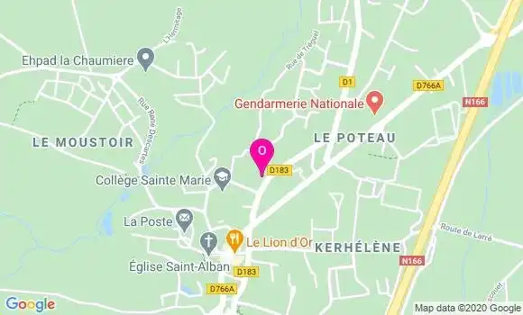 Localisation Clarisse Bodin