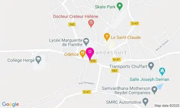 Localisation Isabelle Faleur