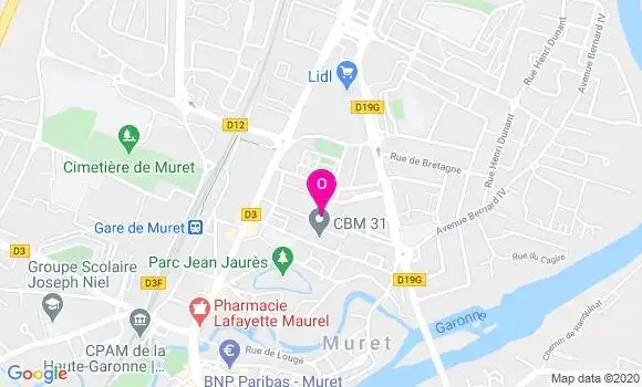 Localisation Hermine Leblanc