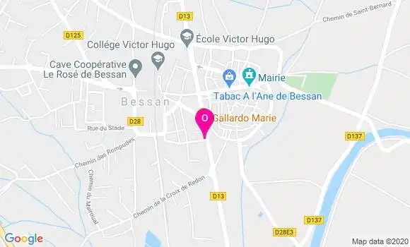 Localisation Nathalie Galicher