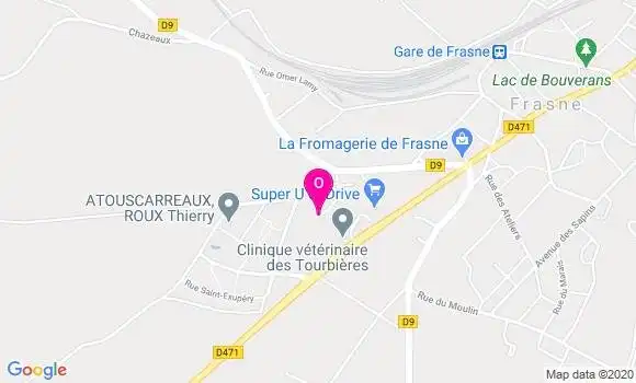 Localisation Julie Blondeau
