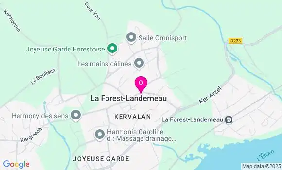 Localisation Marion Lamiraux