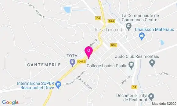 Localisation Celine Bernard