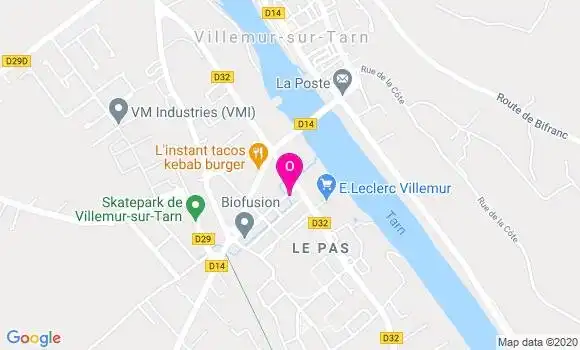 Localisation Evelyne Seguin