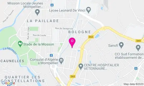 Localisation Melodie Poquet
