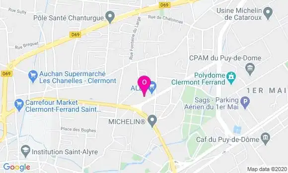 Localisation Nora Fracso