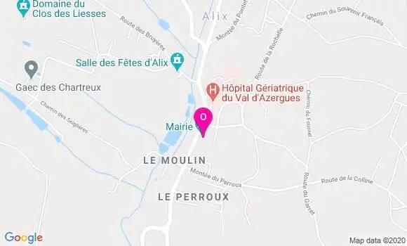 Localisation Pauline Chausson