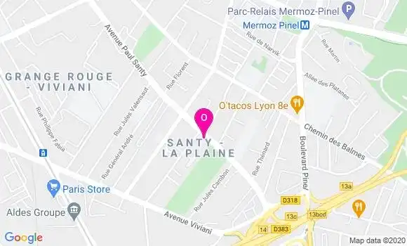 Localisation Perrine Cucuel