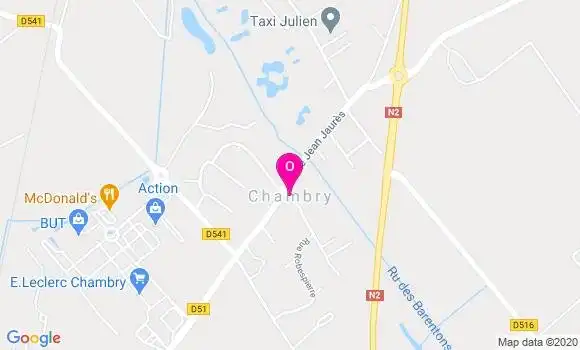 Localisation Marie Clotilde Legrain