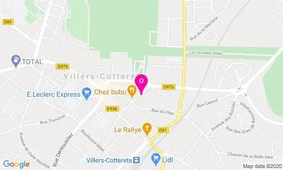 Localisation Marie Clemence Fourdraine