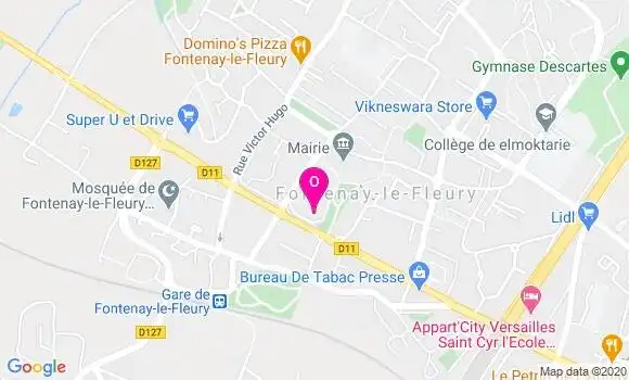 Localisation Constance Basset Chercot