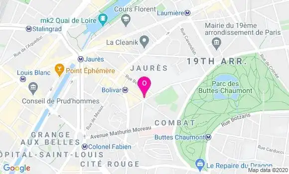 Localisation Benedicte Thomas