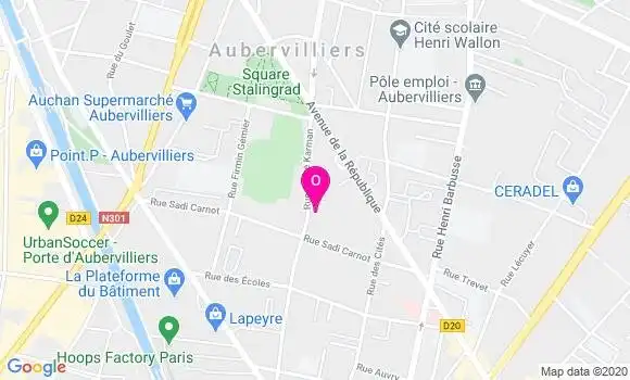 Localisation Isabelle Foure
