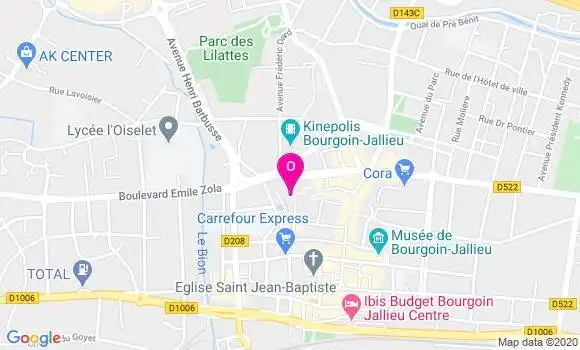 Localisation Mylene Vasse
