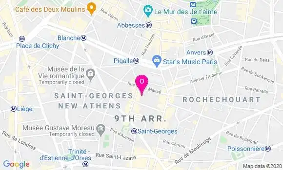 Localisation Marie Rouviere