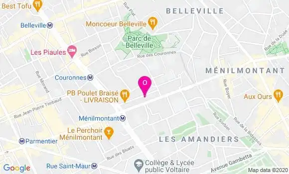 Localisation Elise Raymond