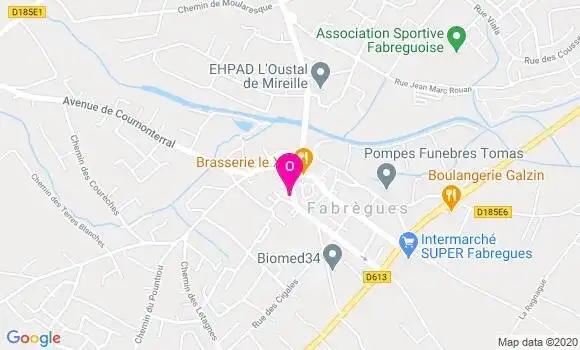 Localisation Justine Deswarte