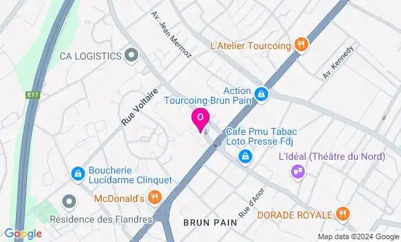 Localisation Pauline Mortreux
