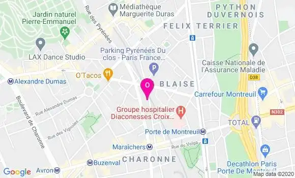 Localisation Marie France Beuvaden