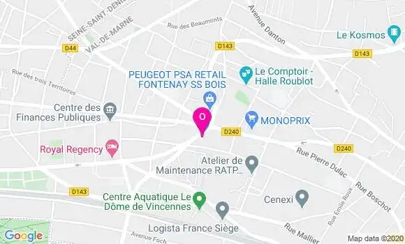 Localisation Flavie Grontec