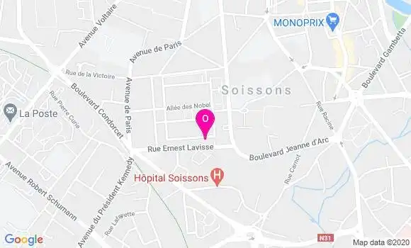 Localisation Raphaele Caumont