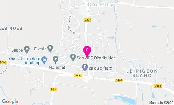 Localisation Emmanuelle Audrain
