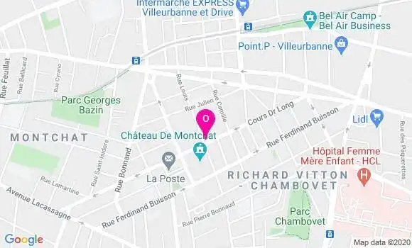 Localisation Amelie Bigand