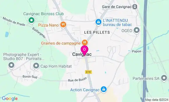 Localisation Caroline Louet