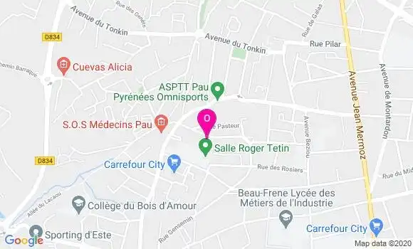 Localisation Marion Crabe