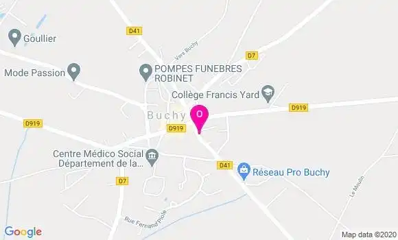 Localisation Lucile Morisse