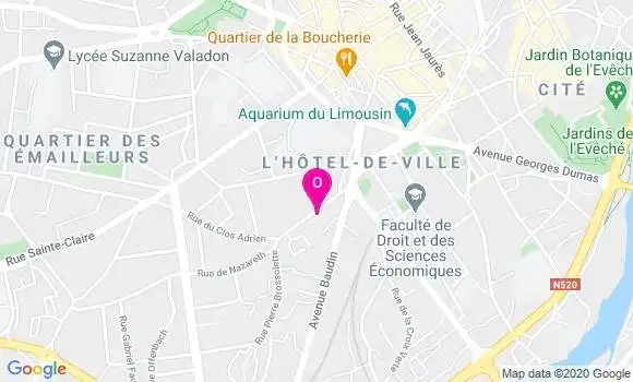 Localisation Margot Delannet