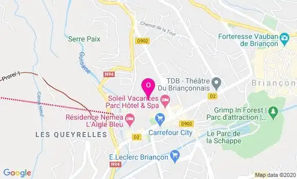 Localisation Emmanuelle Benoit