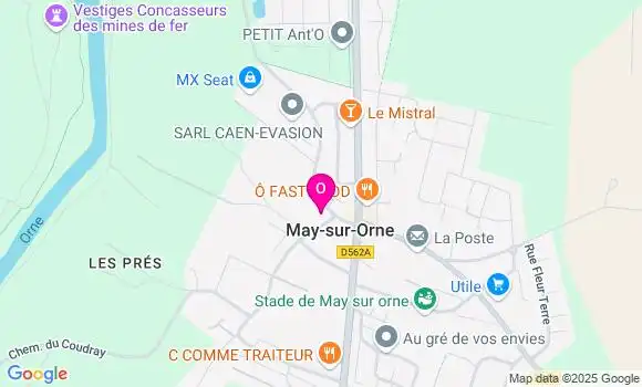 Localisation Cécile Masson