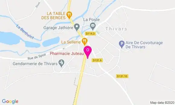 Localisation Caroline Dezetree