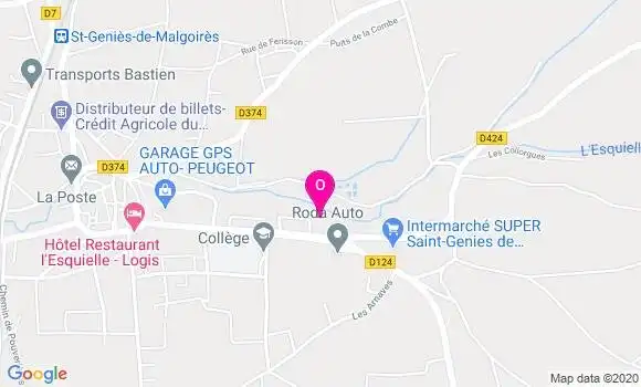 Localisation Magali Sevenier