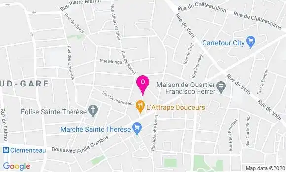 Localisation Catherine Lafranche Pichenez