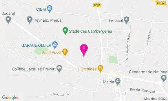 Localisation Valerie Gioscia Brulin